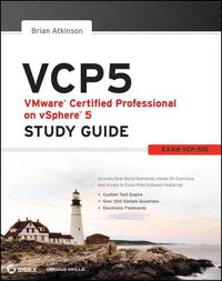 Produktbild: VCP5 VMware Certified Professional on vSphere 5 Study Guide