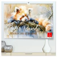 Produktbild: Roter Panda - Tierische Eleganz (hochwertiger Premium Wandkalender 2027 DIN A2 quer), Kunstdruck in Hochglanz