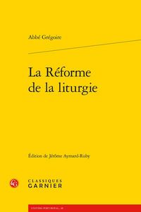 Produktbild: La r&eacute;forme de la liturgie