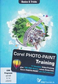 Produktbild: Corel PHOTO-PAINT-Training - Basics & Tricks (PC+Mac+Tablet+Linux)