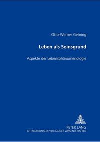 Produktbild: Leben als Seinsgrund