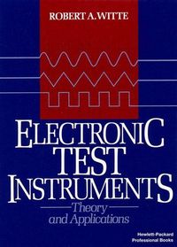 Produktbild: Electronic Test Instruments: Theory and Application