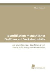 Produktbild: Identifikation menschlicher Einfl&uuml;sse auf Verkehrsunf&auml;lle