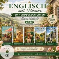 Produktbild: Englisch mit Humor: 50 Hundegeschichten A1-A2 (+ 5 Audio-CDs)