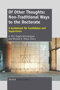 Produktbild: Of Other Thoughts: Non-Traditional Ways to the Doctorate
