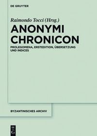 Produktbild: Anonymi Chronicon