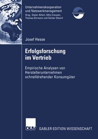 Produktbild: Erfolgsforschung im Vertrieb