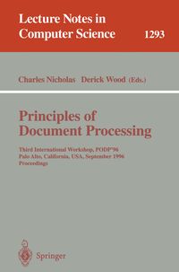 Produktbild: Principles of Document Processing
