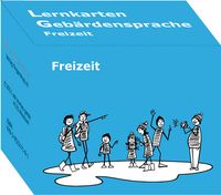 Produktbild: Lernkarten Geb&auml;rdensprache: Freizeit