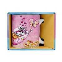 Produktbild: Diddl Porzellantasse, rosa