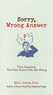 Produktbild: Sorry, Wrong Answer
