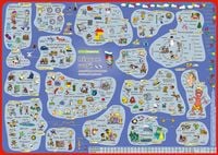 Produktbild: mindmemo Lernposter - Russisch f&uuml;r Anf&auml;nger - spielend Russisch lernen Kinder