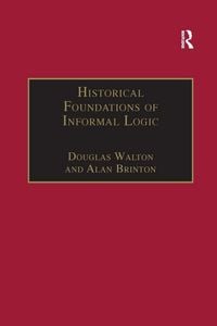 Produktbild: Historical Foundations of Informal Logic