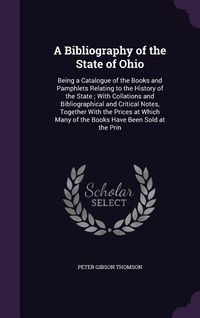 Produktbild: A Bibliography of the State of Ohio