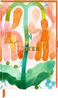Produktbild: Notizbuch DIN A6 &ndash; Just Notes (Orange Flower)