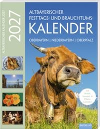 Produktbild: Altbayerischer Festtags- und Brauchtumskalender 2027