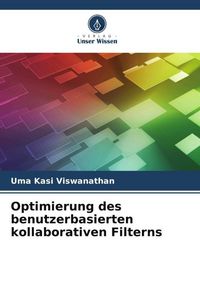 Produktbild: Optimierung des benutzerbasierten kollaborativen Filterns