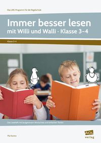 Produktbild: Immer besser lesen mit Willi und Walli - Kl. 3-4
