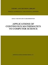Produktbild: Applications of Continuous Mathematics to Computer Science