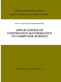 Produktbild: Applications of Continuous Mathematics to Computer Science