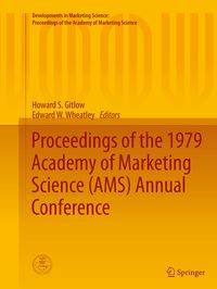 Produktbild: Proceedings of the 1979 Academy of Marketing Science (AMS) Annual Conference