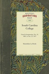 Produktbild: History of the South Carolina College