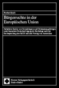 Produktbild: B&uuml;rgerrechte in der Europ&auml;ischen Union