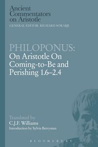 Produktbild: Philoponus: On Aristotle On Coming to be 1.6-2.4
