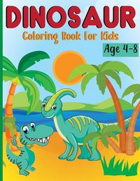 Produktbild: Dinosaur Coloring Book for Kids Ages 4-8