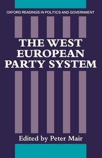 Produktbild: The West European Party System