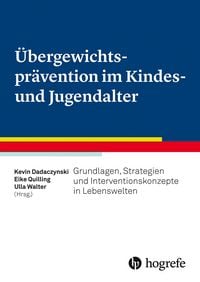 Produktbild: &Uuml;bergewichtspr&auml;vention im Kindes- und Jugendalter