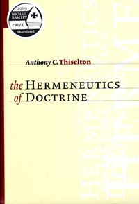 Produktbild: Thiselton, C: The Hermeneutics of Doctrine