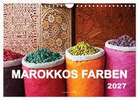 Produktbild: Marokkos Farben (Wandkalender 2027 DIN A4 quer), CALVENDO Monatskalender