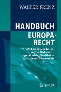 Produktbild: Handbuch Europarecht