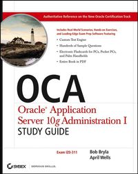 Produktbild: OCA Oracle Application Server 10g Administration I Study Guide