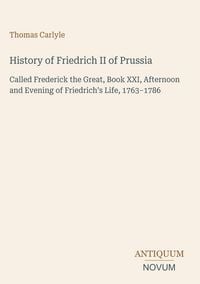 Produktbild: History of Friedrich II of Prussia