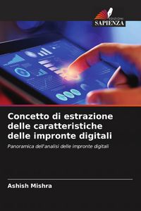 Produktbild: Concetto di estrazione delle caratteristiche delle impronte digitali