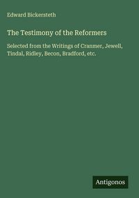 Produktbild: The Testimony of the Reformers