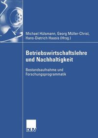 Produktbild: Betriebswirtschaftslehre und Nachhaltigkeit