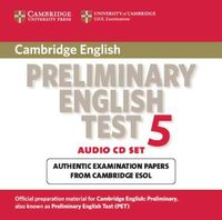 Produktbild: Cambridge Preliminary English Test 5 Audio CD Set (2 CDs)