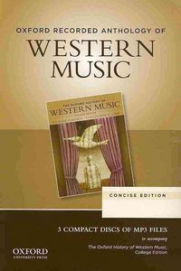 Produktbild: Taruskin, R: Oxford Recorded Anthology of Western Music: 3 C