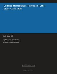 Produktbild: Certified Hemodialysis Technician (CHT) Study Guide 2026