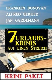 Produktbild: 7 Urlaubskrimis auf einen Streich: Krimi Paket
