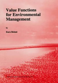 Produktbild: Value Functions for Environmental Management