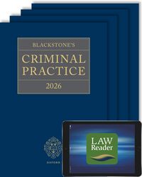 Produktbild: Blackstones Criminal Practice 2026 Digital Pack