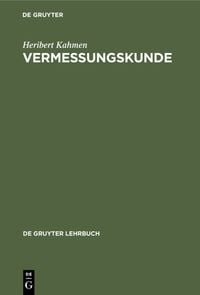 Produktbild: Vermessungskunde