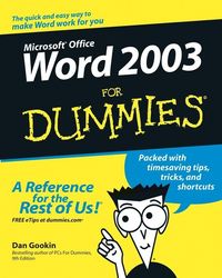 Produktbild: Word 2003 For Dummies