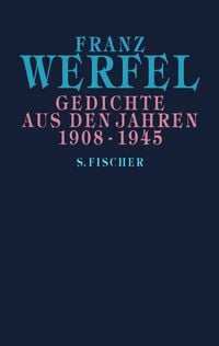 Produktbild: Gedichte aus den Jahren 1908-1945