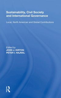 Produktbild: Sustainability, Civil Society and International Governance
