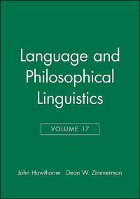 Produktbild: Language & Philosophical Lingu